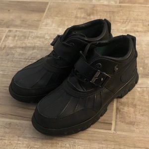 Ralph Lauren Polo Dover III Boots black leather